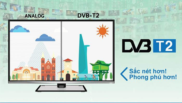 Tivi tích hợp DVB - T2 bắt tín hiệu tốt hơn tivi thường